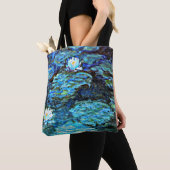 Monet - Water Lilies (blau) Tasche (Von Nahem)
