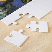 Monet - Water Lilies, Blue Indigo Puzzle (Seite)