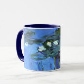 Monet - Water Lilies, Blue Indigo, Tasse (Vorderseite Links)