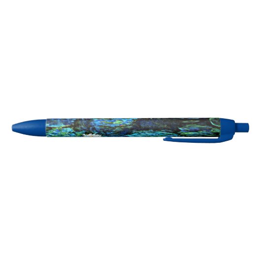 Monet - Water Lilies Blue Kugelschreiber (Unterseite)