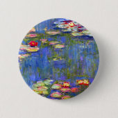 Monet Water Lilies Button (Vorderseite)