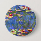 Monet Water Lilies Button (Vorderseite)