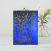 Monet Water Lilies Card (Stehend Vorderseite)
