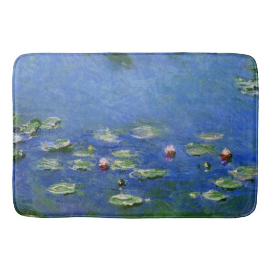 Monet Water Lilies Fine Art (1906) Badematte (Vorderseite)