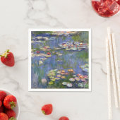 Monet Water Lilies Fine Art (1916) Serviette (Beispiel)