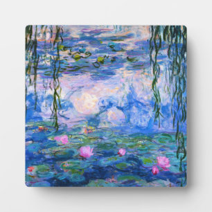 Monet Water Lilies Fotoplatte
