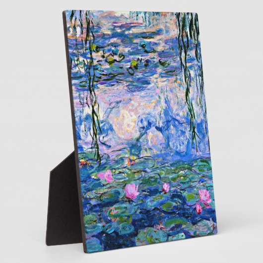 Monet - Water Lilies Fotoplatte (Seite)