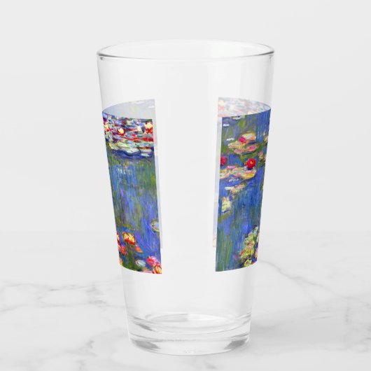 Monet Water Lilies  Glas (Links)
