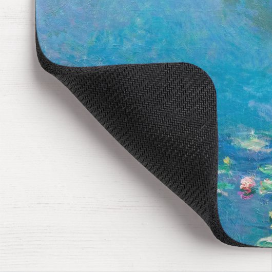 Monet Water Lilies Impressionist Malerei Mousepad (Ecke)