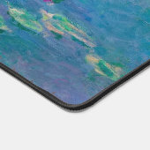 Monet Water Lilies Impressionist Malerei Schreibtischunterlage (Ecke)