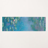 Monet Water Lilies Impressionist Malerei Yogamatte (Vorderseite (Horizontal))