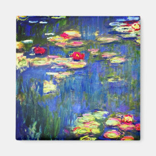 Monet Water Lilies Magnet