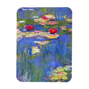 Monet Water Lilies  Magnet