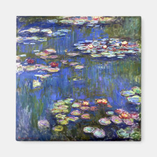 Monet Water Lilies Magnet