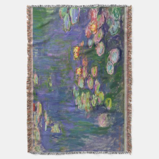 Monet Water Lilies Masterpiece Malerei Decke (Vorderseite Vertikal)