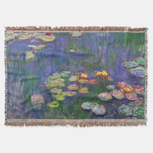 Monet Water Lilies Masterpiece Malerei Decke (Vorderseite)