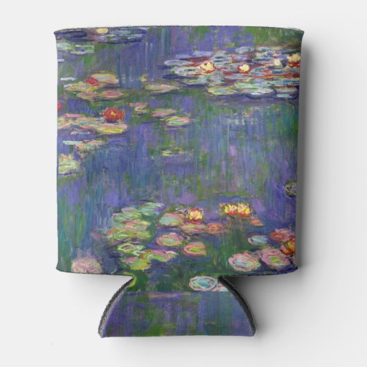 Monet Water Lilies Masterpiece Malerei Dosenkühler (Vorderseite)