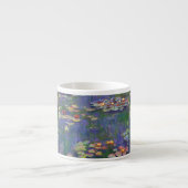 Monet Water Lilies Masterpiece Malerei Espressotasse (Vorderseite)