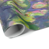 Monet Water Lilies Masterpiece Malerei Geschenkpapier (Rolleneckpunkt)