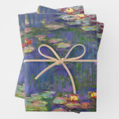 Monet Water Lilies Masterpiece Malerei Geschenkpapier Set (Beispiel)