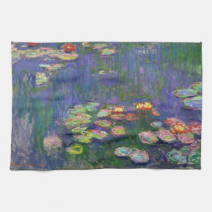 Monet Water Lilies Masterpiece Malerei Handtuch