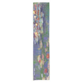 Monet Water Lilies Masterpiece Malerei Kurzer Tischläufer (Vorderseite)