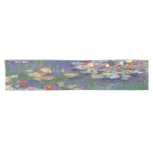 Monet Water Lilies Masterpiece Malerei Kurzer Tischläufer (Horizontal)