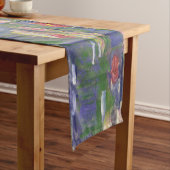 Monet Water Lilies Masterpiece Malerei Kurzer Tischläufer (Beispiel)