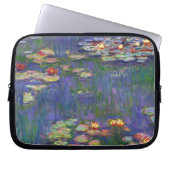 Monet Water Lilies Masterpiece Malerei Laptopschutzhülle (Vorderseite)