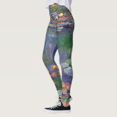 Monet Water Lilies Masterpiece Malerei Leggings (Links)