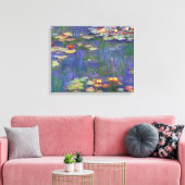 Monet Water Lilies Masterpiece Malerei Leinwanddruck (Insitu (Wohnzimmer))