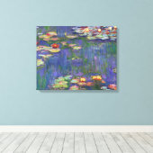 Monet Water Lilies Masterpiece Malerei Leinwanddruck (Insitu (Holzboden))