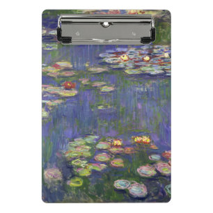 Monet Water Lilies Masterpiece Malerei Mini Klemmbrett