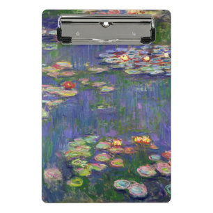 Monet Water Lilies Masterpiece Malerei Mini Klemmbrett