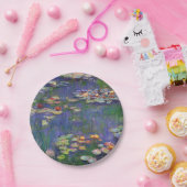 Monet Water Lilies Masterpiece Malerei Pappteller (Party)