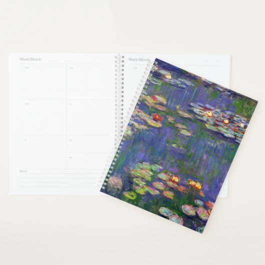 Monet Water Lilies Masterpiece Malerei Planer (Anzeige)