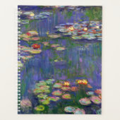 Monet Water Lilies Masterpiece Malerei Planer (Vorderseite)