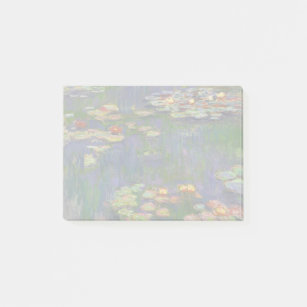 Monet Water Lilies Masterpiece Malerei Post-it Klebezettel