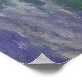 Monet Water Lilies Masterpiece Malerei Poster (Ecke)