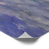 Monet Water Lilies Masterpiece Malerei Poster (Ecke)