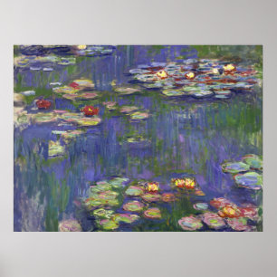 Monet Water Lilies Masterpiece Malerei Poster