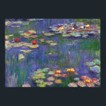 Monet Water Lilies Masterpiece Malerei Poster<br><div class="desc">Monet Water Lilies - Dieses klassische Monet Gemälde wurde 1916 von Claude Monet gemalt. Es ist Teil seiner berühmten Wasserliliensammlung,  wo er in seinem Garten in Giverney,  Frankreich malt. Ein Meisterwerk.</div>