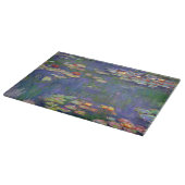 Monet Water Lilies Masterpiece Malerei Schneidebrett (Ecke)