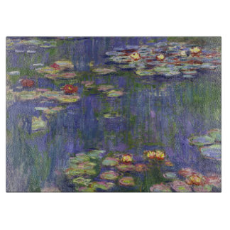 Monet Water Lilies Masterpiece Malerei Schneidebrett