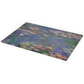 Monet Water Lilies Masterpiece Malerei Schneidebrett (Ecke)