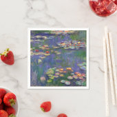 Monet Water Lilies Masterpiece Malerei Serviette (Beispiel)