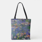 Monet Water Lilies Masterpiece Malerei Tasche (Rückseite)