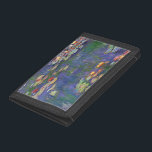Monet Water Lilies Masterpiece Malerei Tri-fold Geldbeutel<br><div class="desc">Monet Water Lilies - Dieses klassische Monet Gemälde wurde 1916 von Claude Monet gemalt. Es ist Teil seiner berühmten Wasserliliensammlung,  wo er in seinem Garten in Giverney,  Frankreich malt. Ein Meisterwerk.</div>