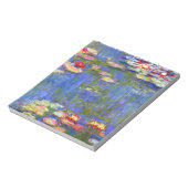 Monet Water Lilies  Notizblock (Rotiert)
