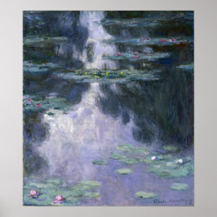 Monet - Water Lilies (Nympheas) Poster